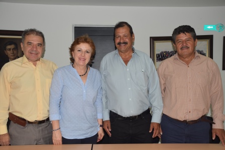 Jorge Enrique Montenegro Polanía, Constanza Mejía, Arnudio Vargas y Luis Emiro Pajoy Trujillo